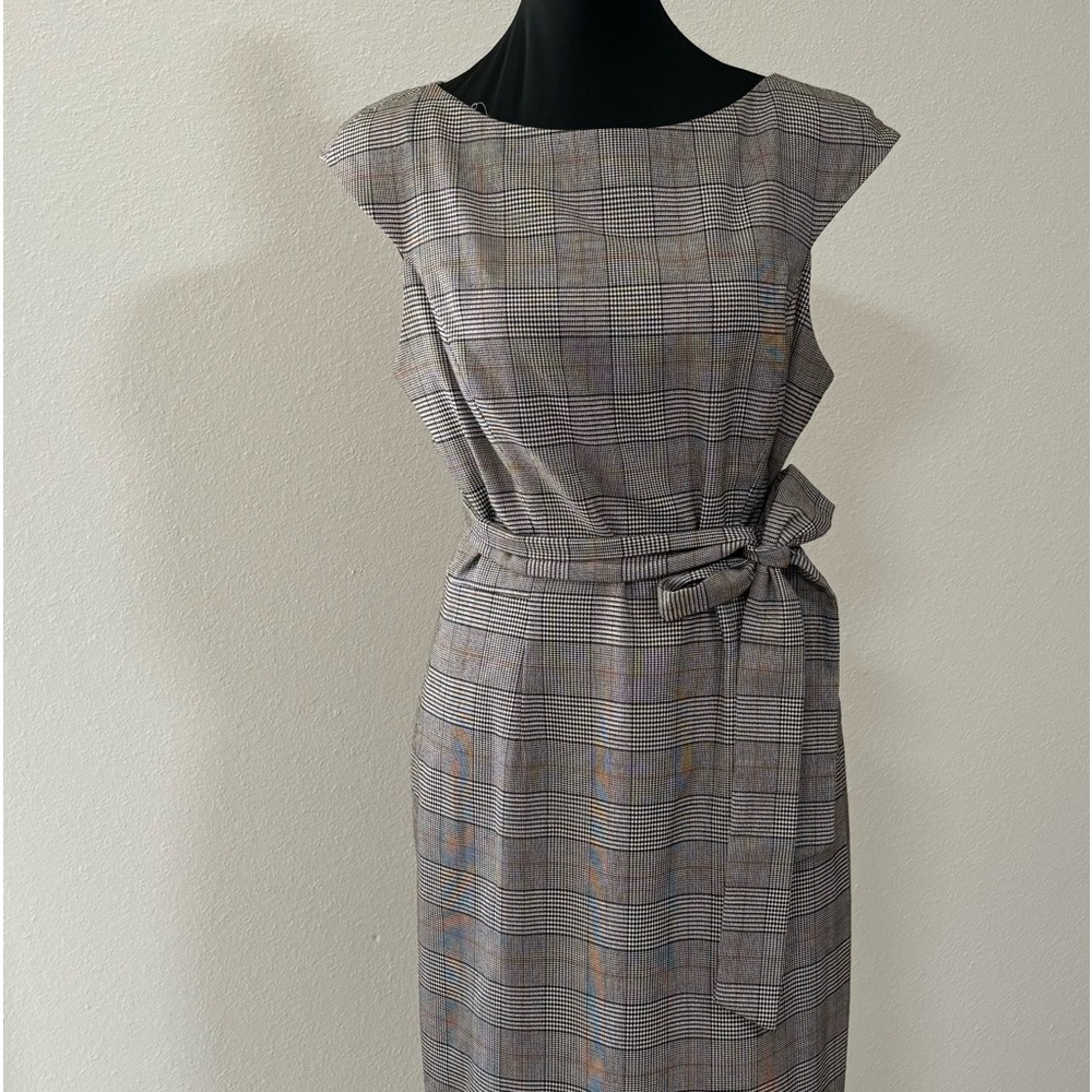 Size 8 Black Checker Antonio Melani Dress